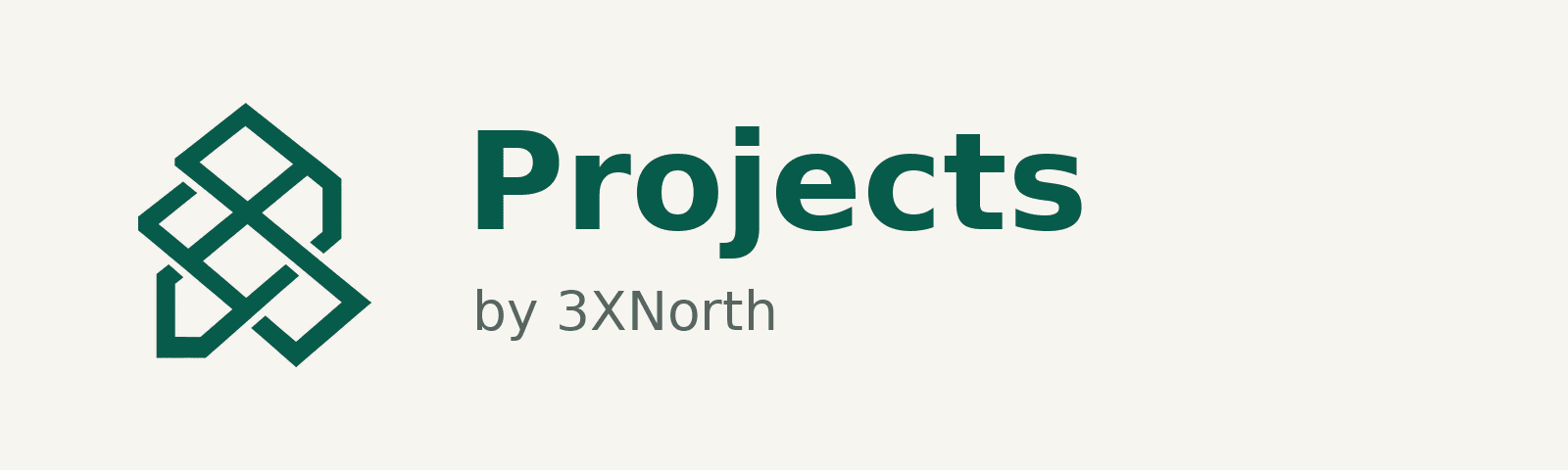 Projects by 3XNorth
